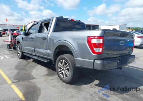 2022 Ford F150 Xl z USA, uszkodzony, nr VIN 1FTFW1E80NFB25405